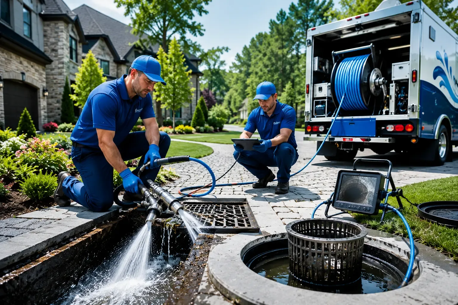 Local outdoor drain cleaning professionals in Uniontown, KS
